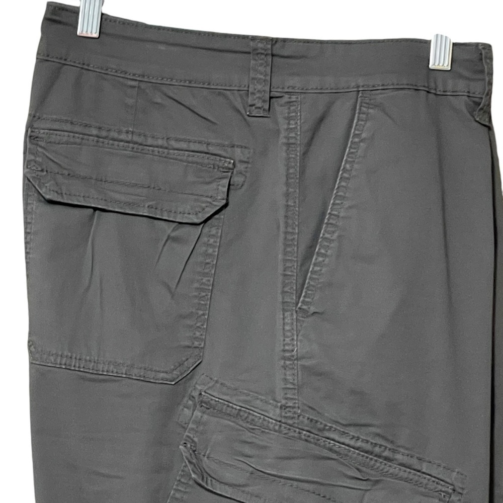UNIONBAY Twill Cargo Shorts Men’s 38 Gray Adventurous Lightweight Y18TLYD NWT - Picture 5 of 14